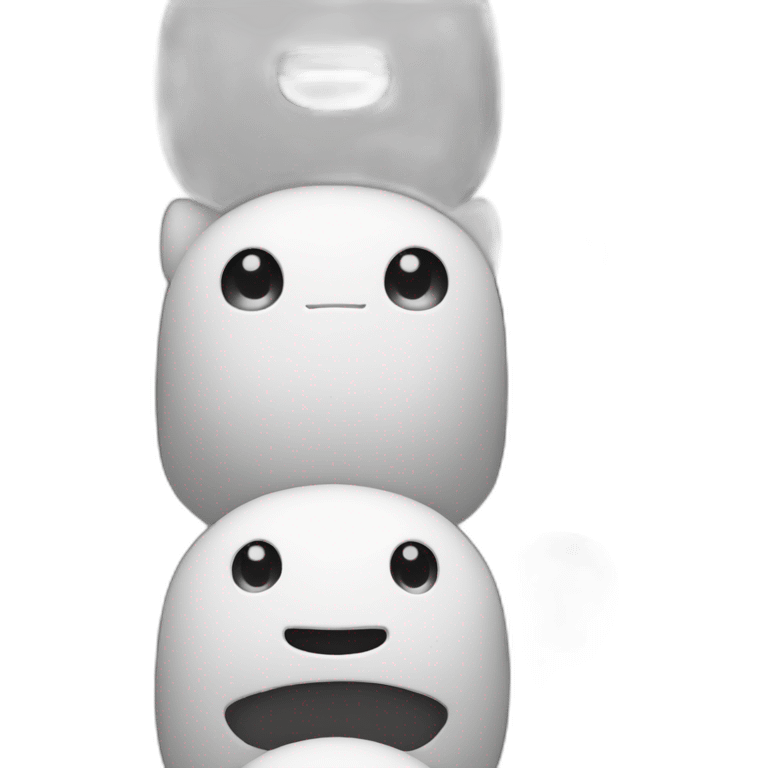 Baymax face only emoji