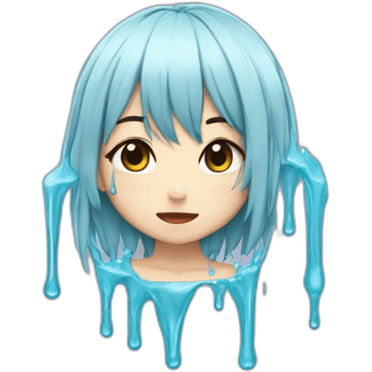 anime girl driping saliv emoji