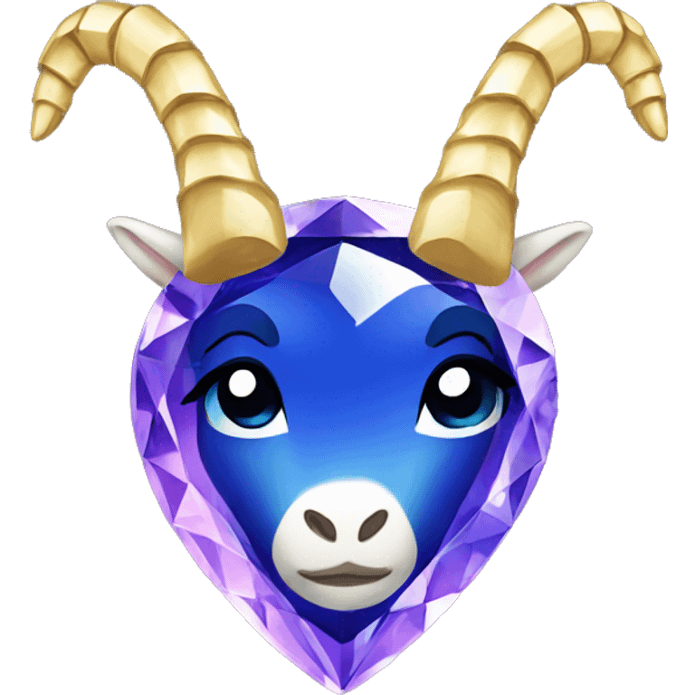 Capricorn gemstone sparkling  emoji