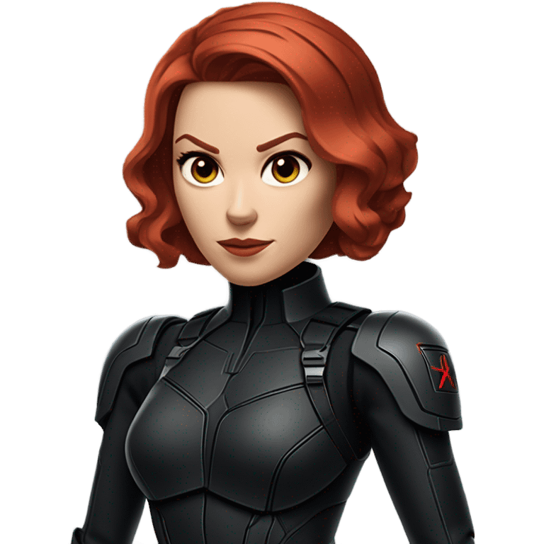 Black Widow Natasha Romanoff emoji