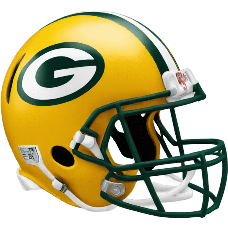 Green Bay Packers helmet  emoji