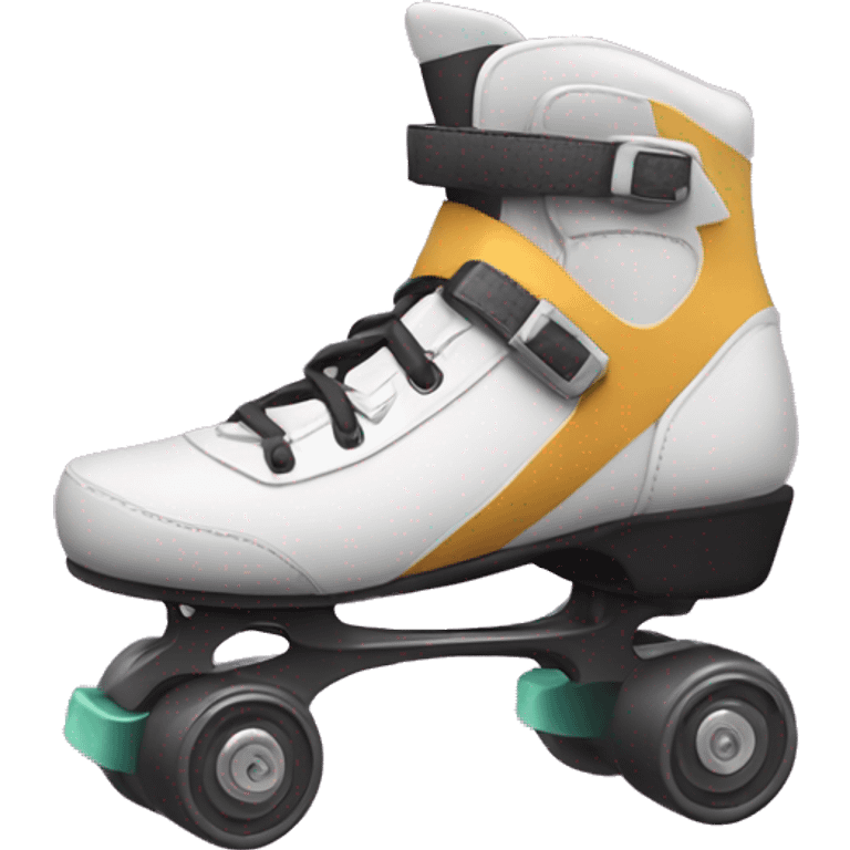 a rollerblade moving, just the object itself emoji