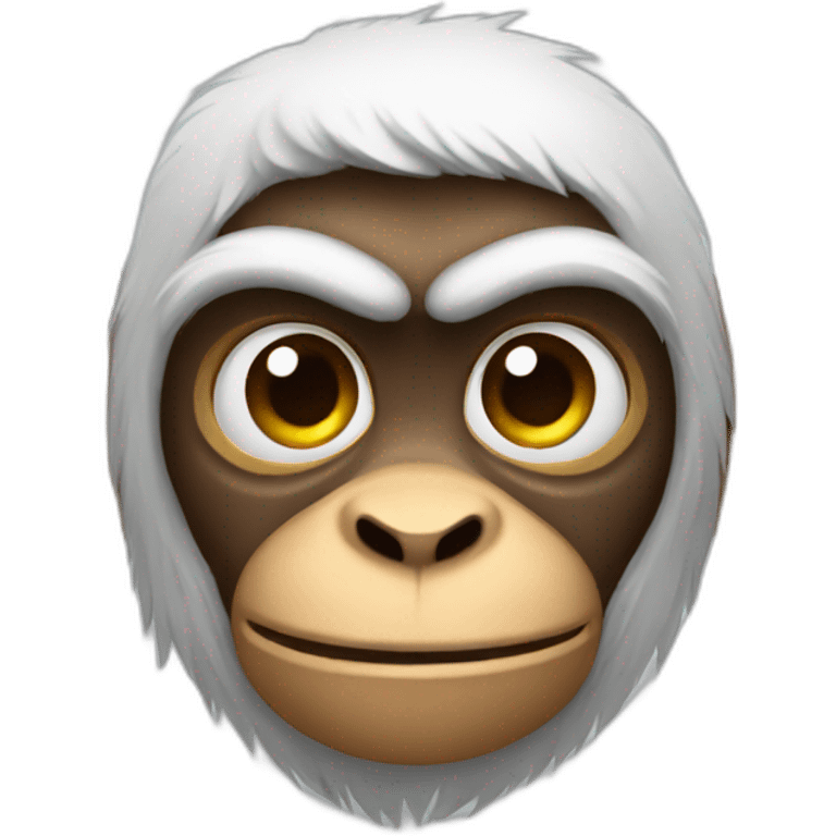 monkey sees action emoji