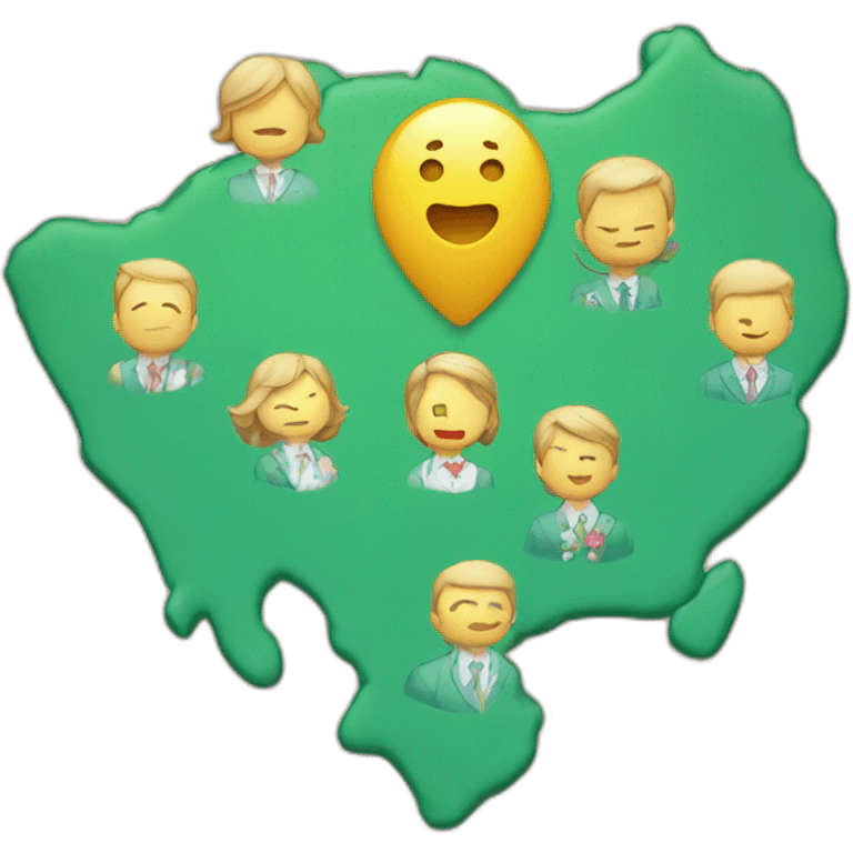 school reunion with Taiwan (R.O.C)map emoji