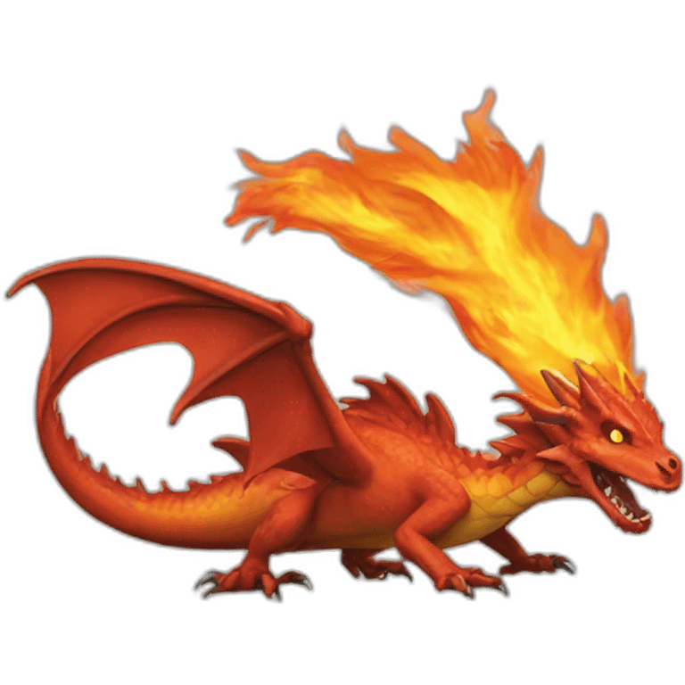 Dracaufeu emoji