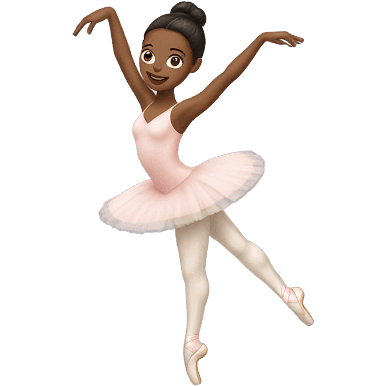 Ballet dancer in thigh highs emoji