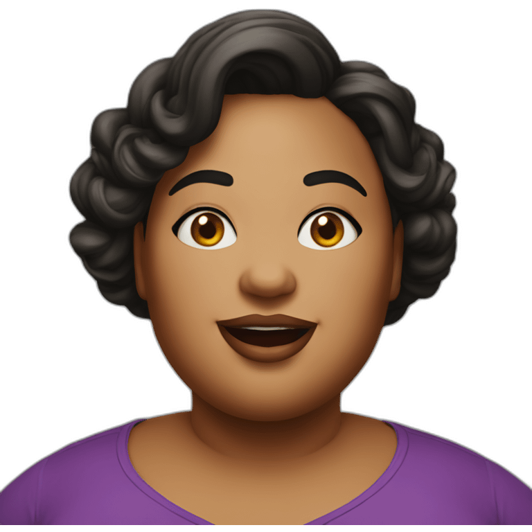 da'vine joy randolph actress portrait fat emoji