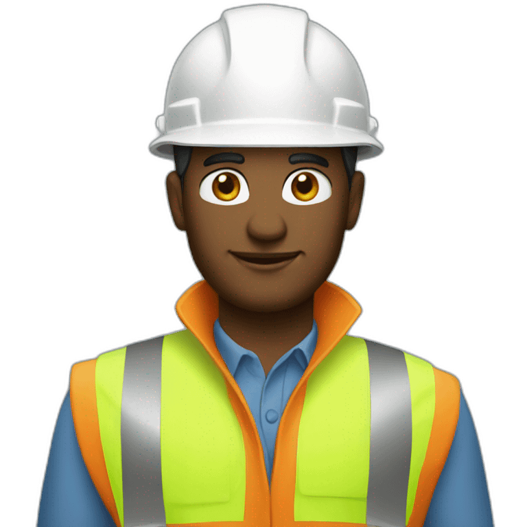 Construction contractor emoji