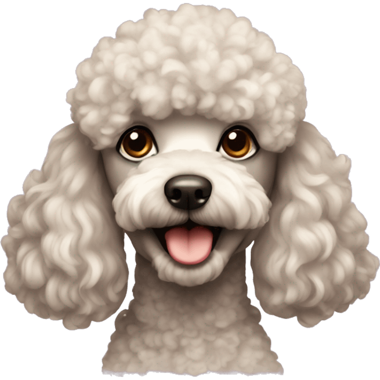 Poodle emoji