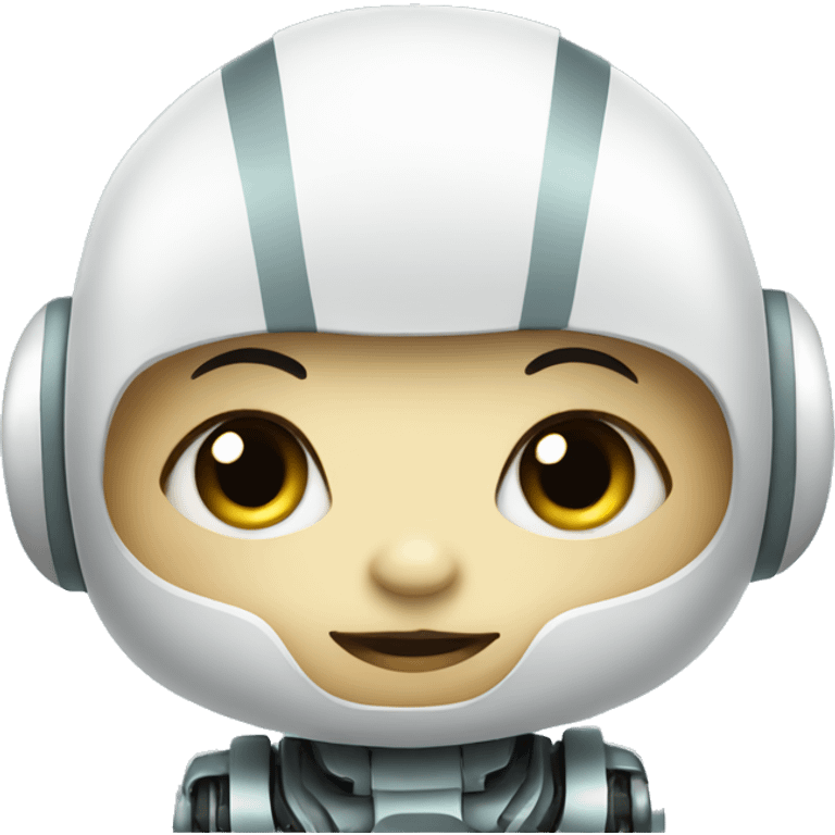 cute baby robot emoji