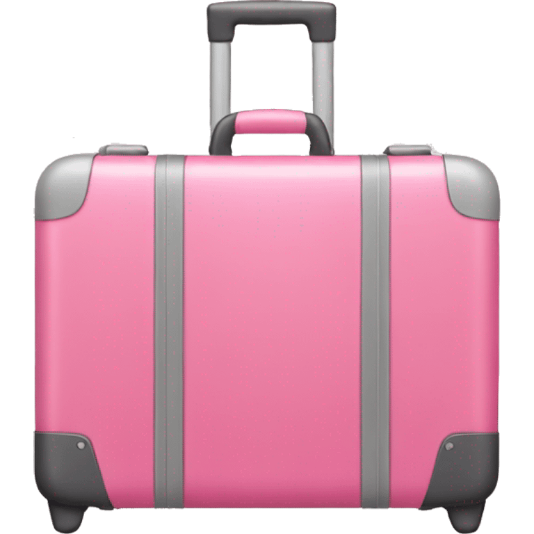 Pink luggage emoji