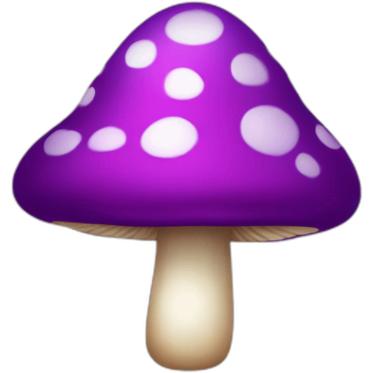 vibrant mushroom emoji