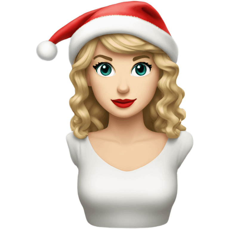 Taylor swift en navidad  emoji