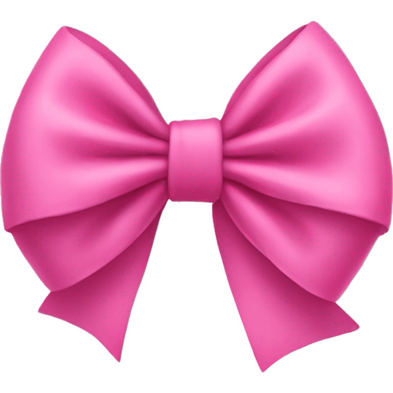 pink bow emoji