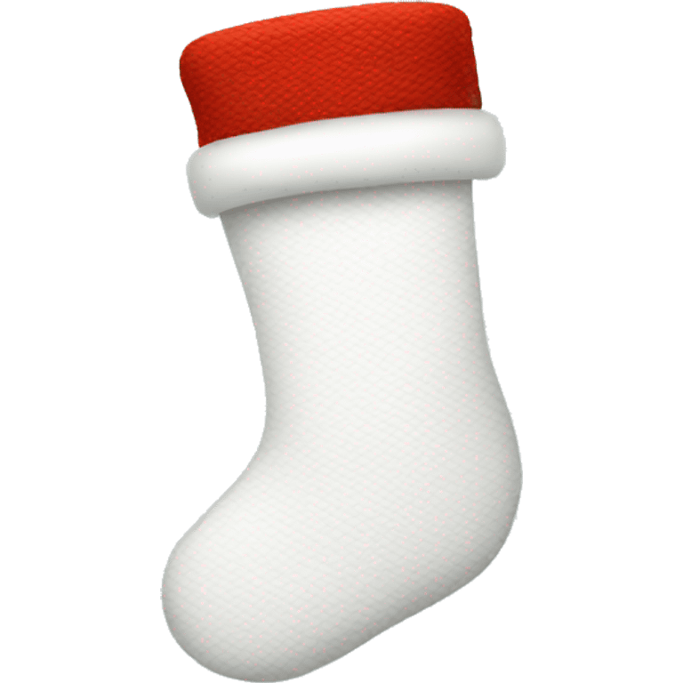 white chrsitmas stocking emoji