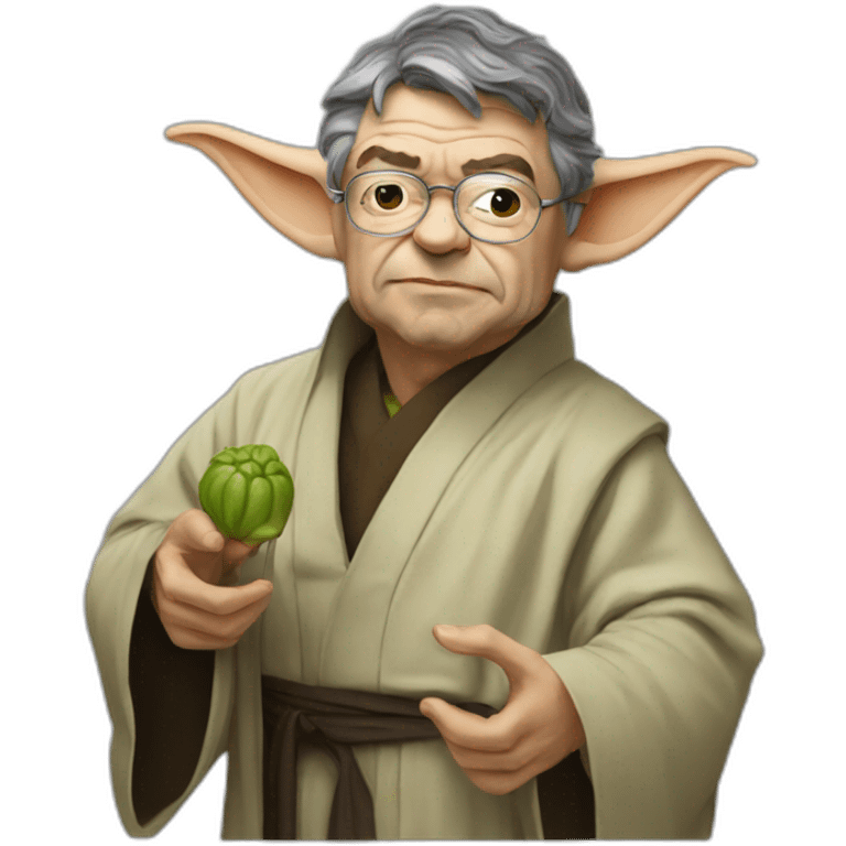 Mélenchon yoda emoji