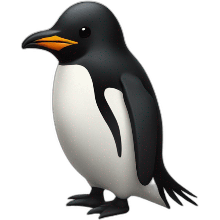 black metal penguin emoji