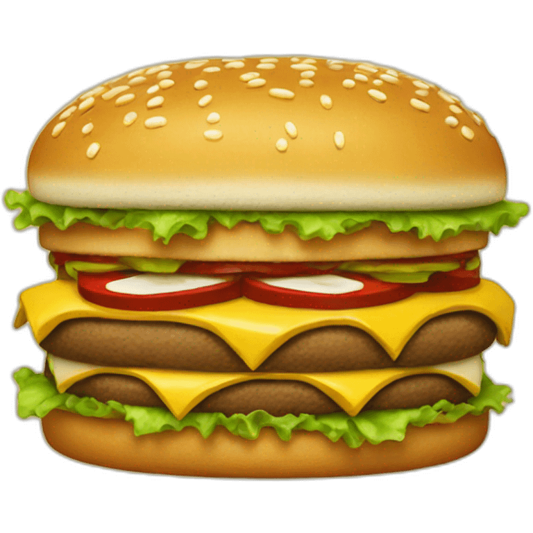 Big mac emoji