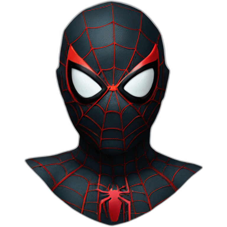 Miles morales mask emoji