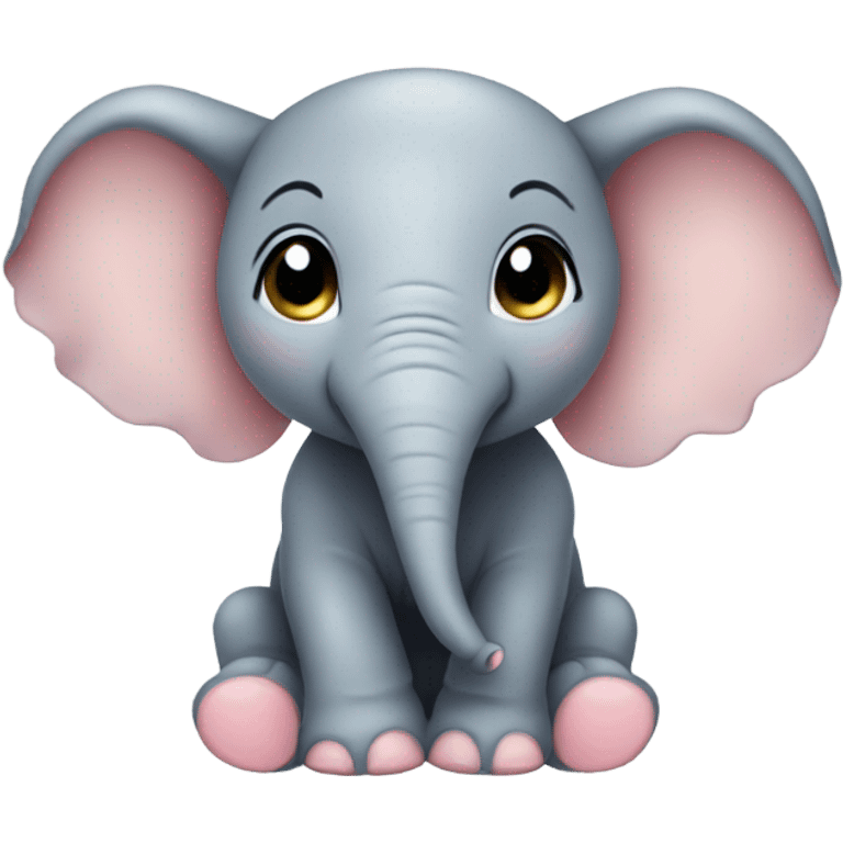 Cute Baby elephant emoji