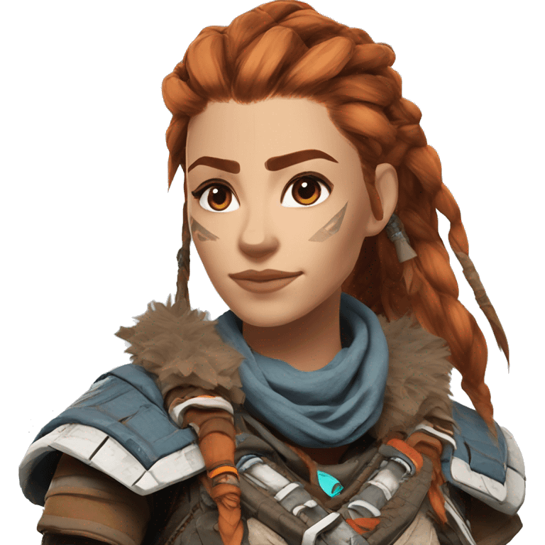 Horizon Zero Dawn Aloy emoji