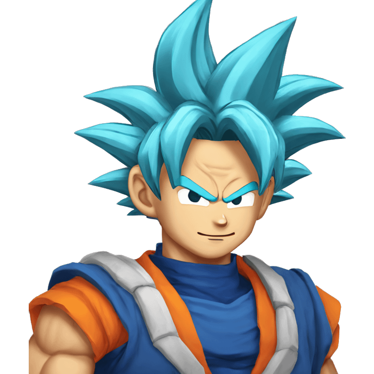 Goku super sayan god emoji