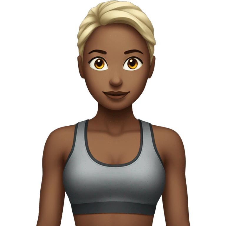 girl in the gym emoji