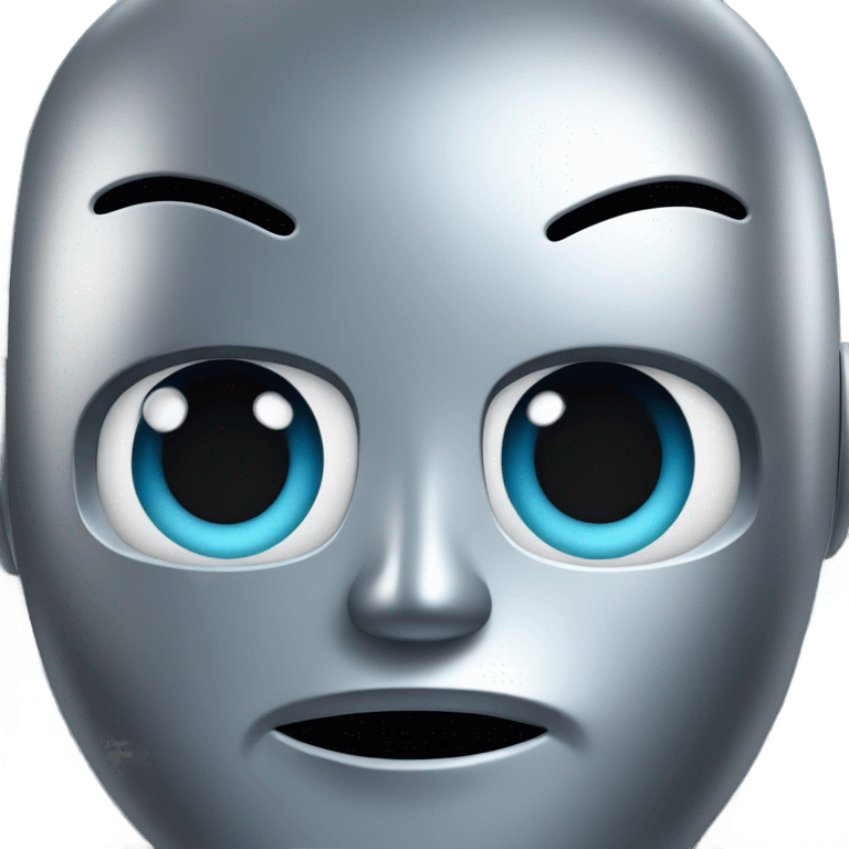 ai robot sad emoji