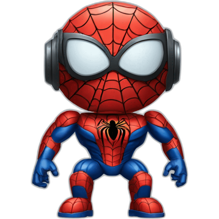 robot spiderman emoji