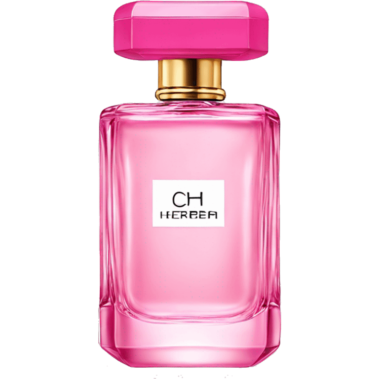 Carolina herrera perfume pink emoji