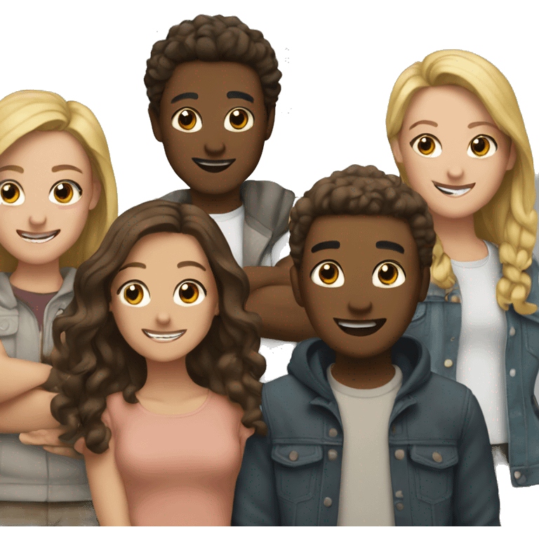 group of friends  emoji