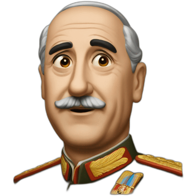 Francisco Franco super saian emoji