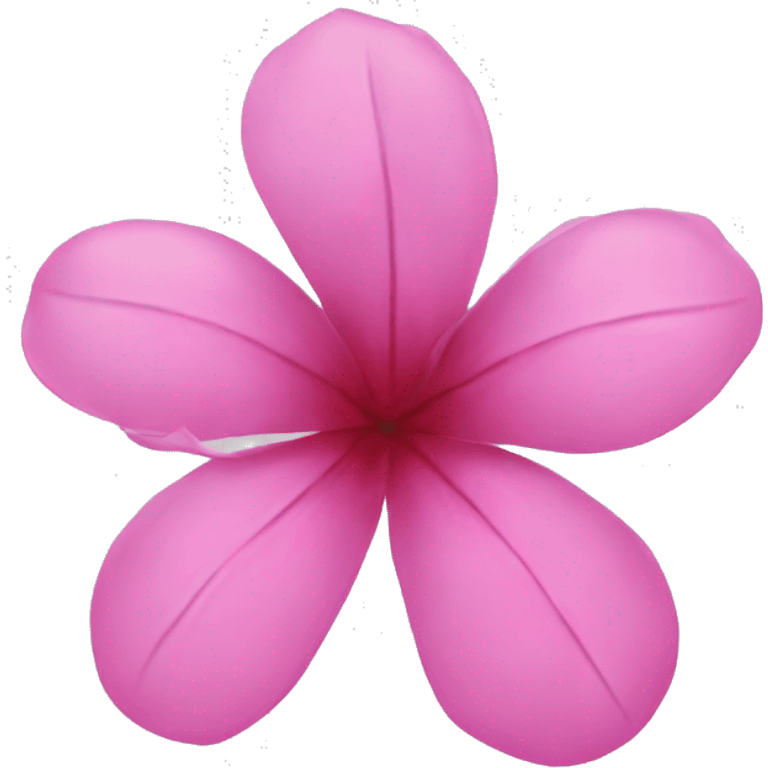 Beach flower pink emoji