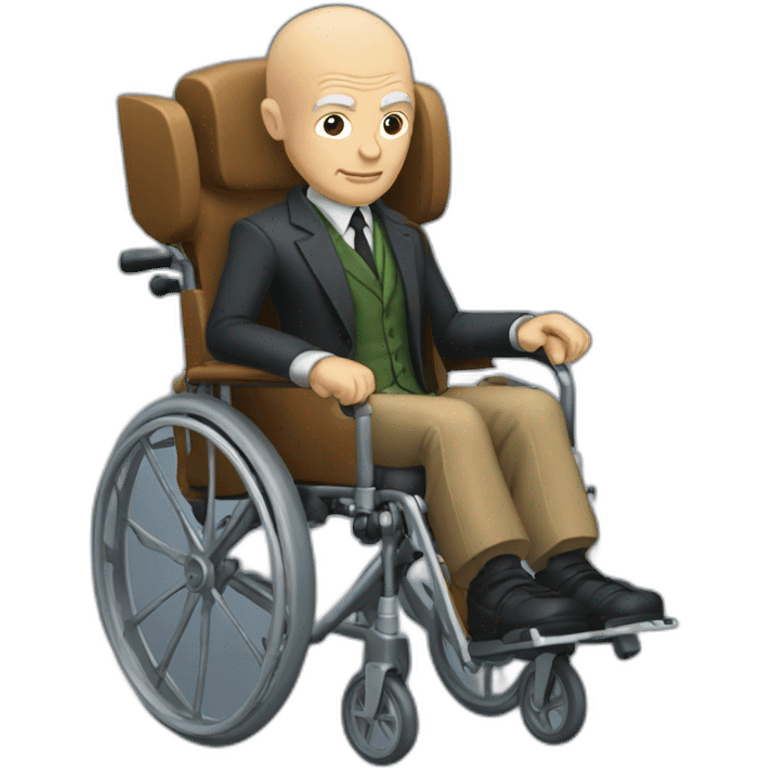 professor x in wheelchair emoji