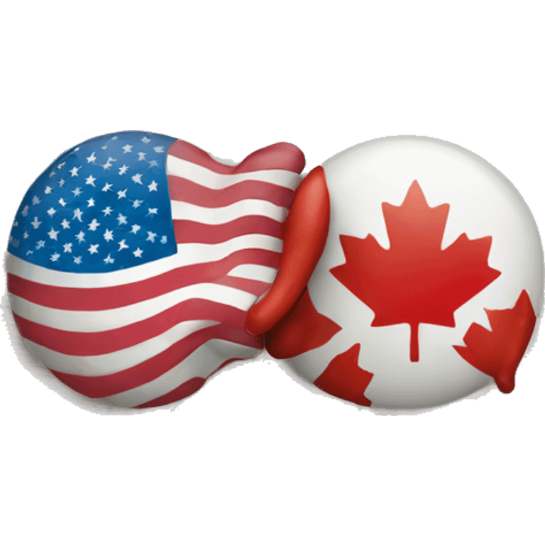 USA and canada emoji