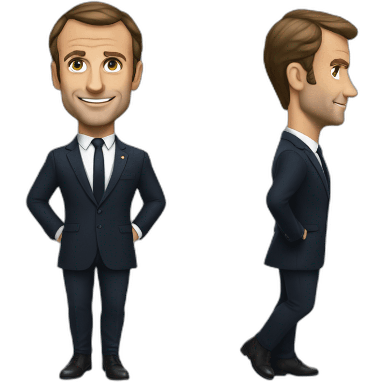 Sexy Emmanuel Macron emoji