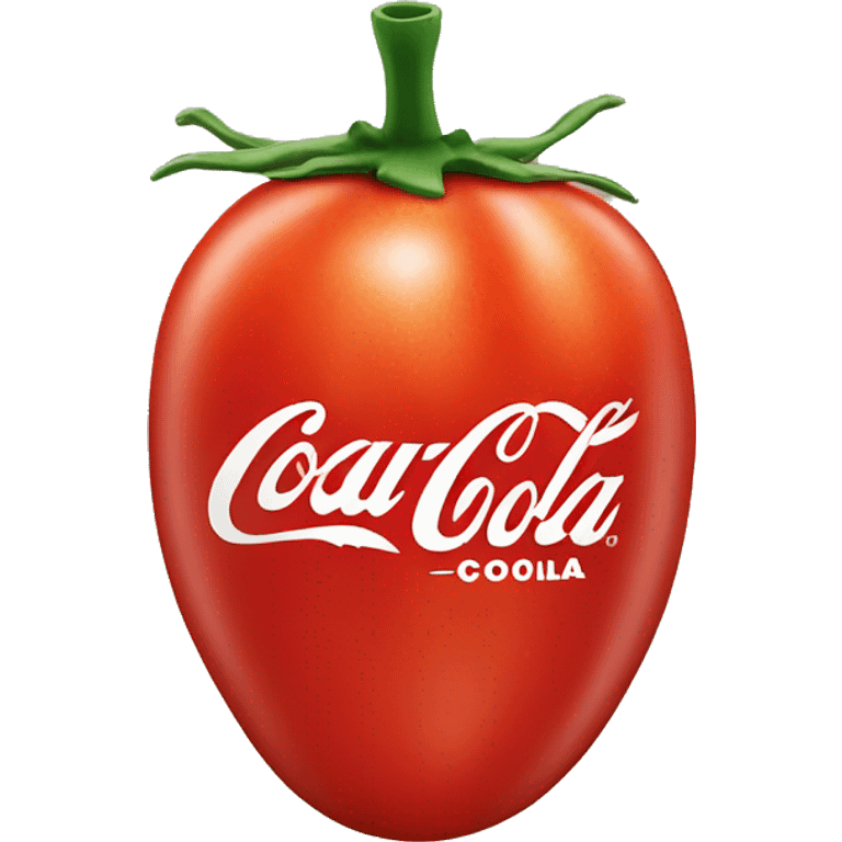 tomato Coca-Cola emoji