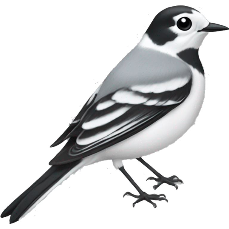 White wagtail emoji