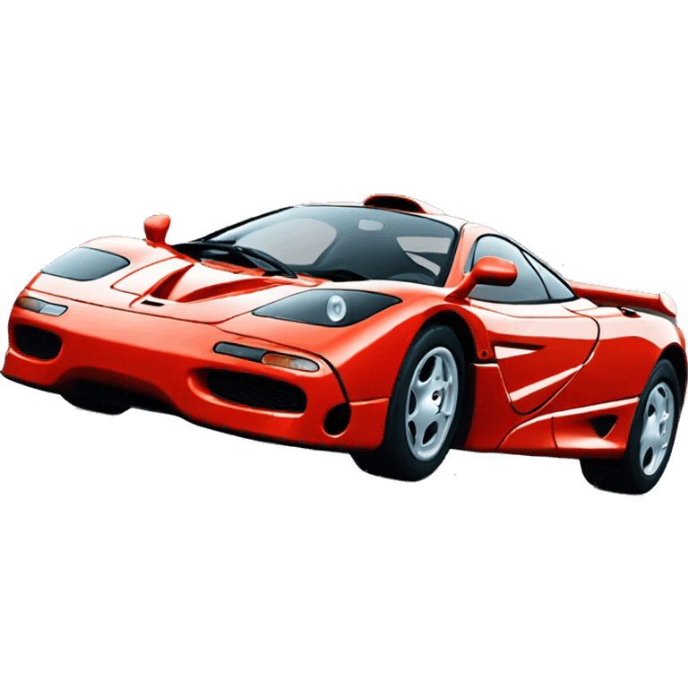 Red McLaren f1 emoji