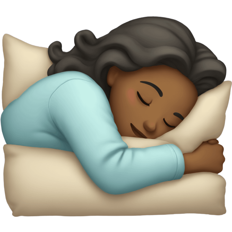 Girl sleeping  emoji