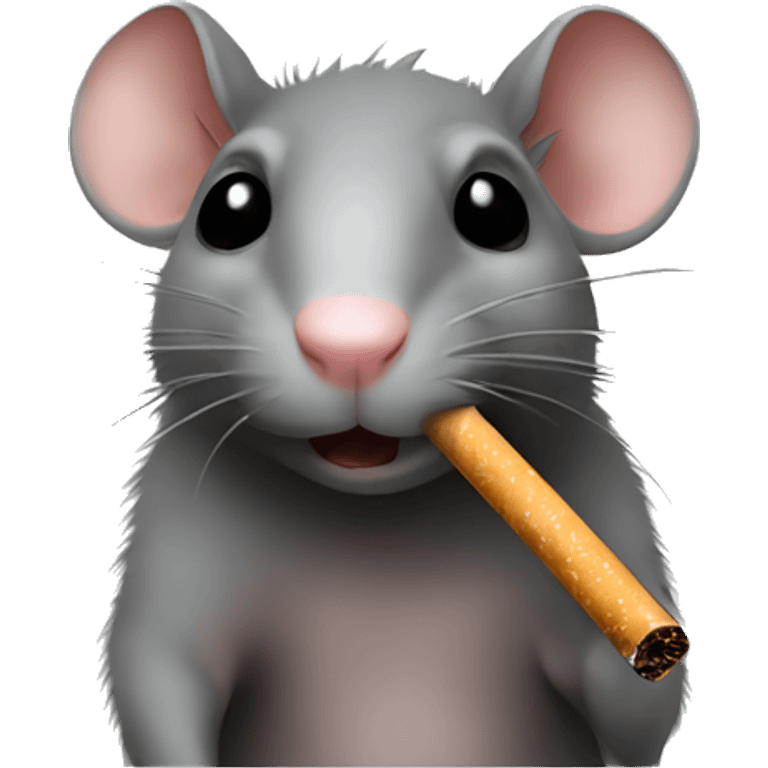 Rat cigarette  emoji