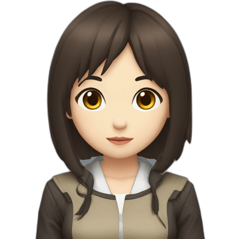 mei misaki  emoji