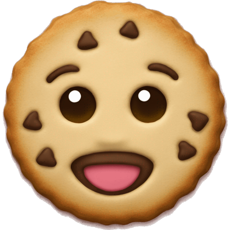 Christmas cookie emoji