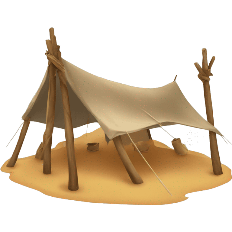 Bedouin tent emoji