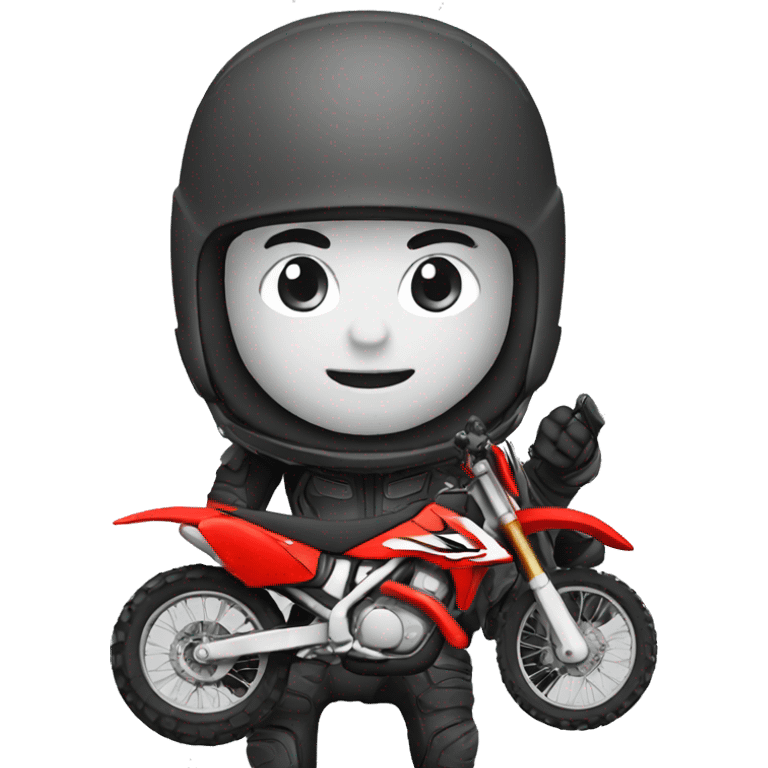 Moto cross  emoji