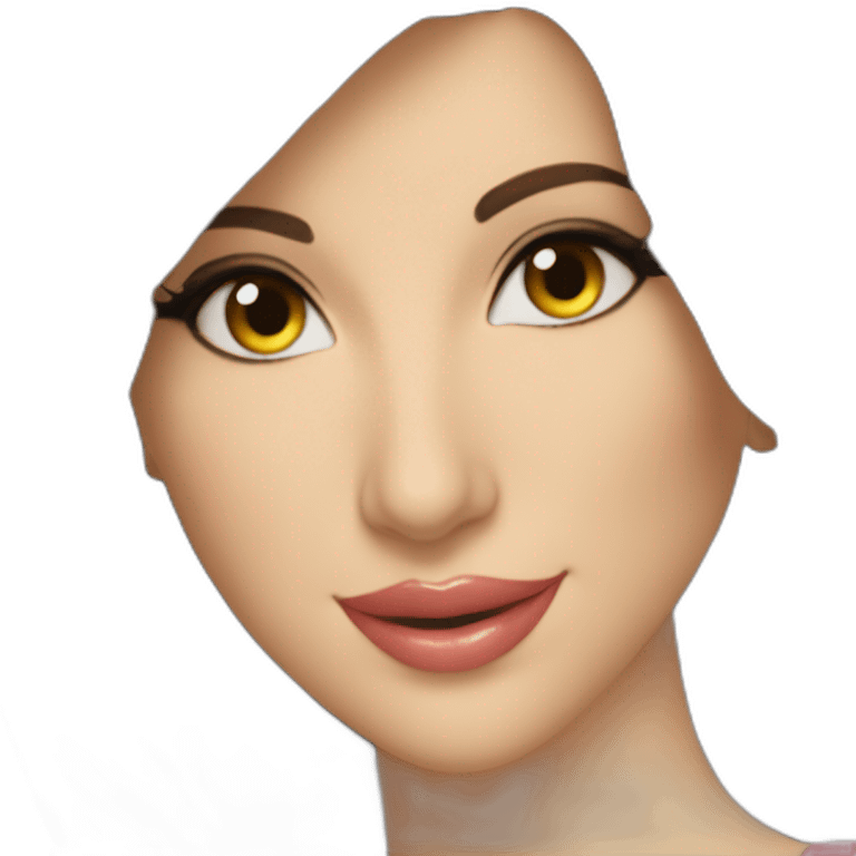 Nancy ajram emoji