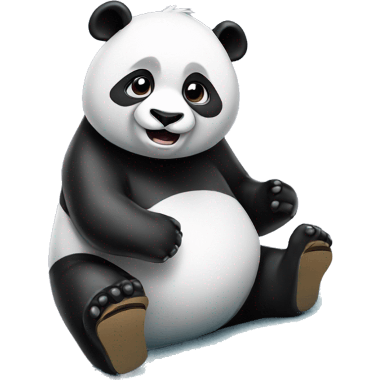 panda on a skateboard  emoji