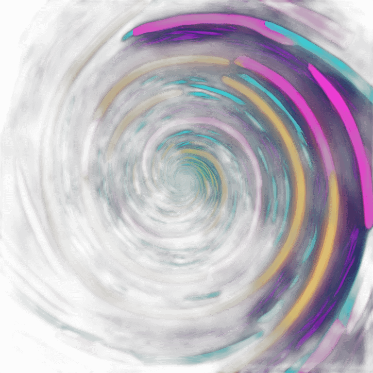 neon swirl portal emoji