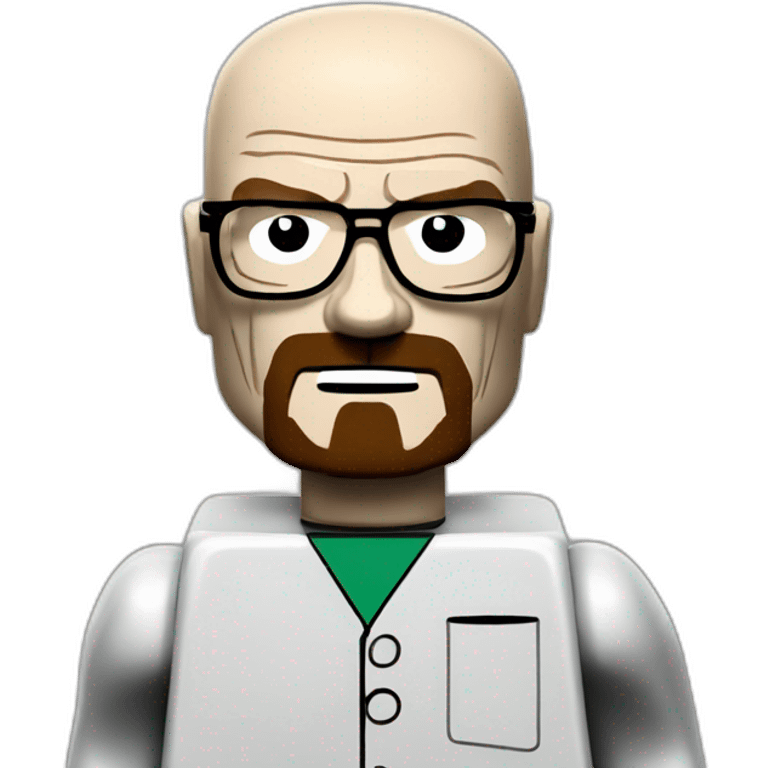 Walter white in lego emoji