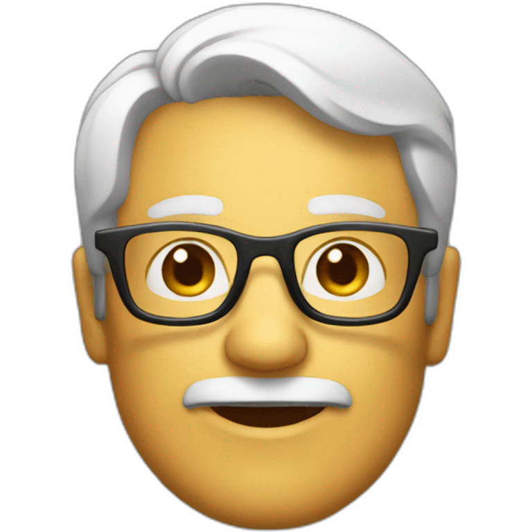 developer over 40 years with glasses emoji